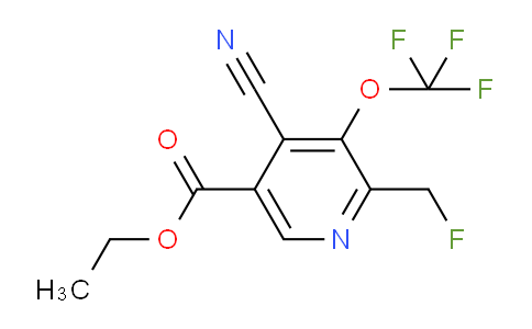 AM174146 | 1804734-91-5 | Ethyl 4-cyano-2-(fluoromethyl)-3-(trifluoromethoxy)pyridine-5-carboxylate
