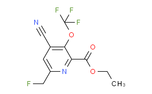 AM174149 | 1804806-40-3 | Ethyl 4-cyano-6-(fluoromethyl)-3-(trifluoromethoxy)pyridine-2-carboxylate