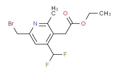 AM17415 | 1361776-35-3 | Ethyl 6-(bromomethyl)-4-(difluoromethyl)-2-methylpyridine-3-acetate