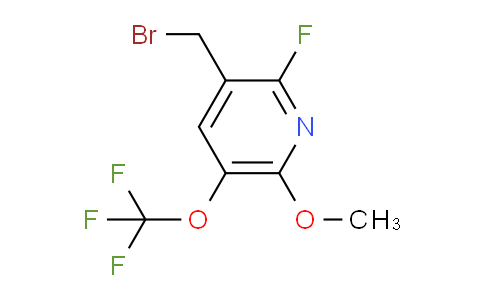 AM174151 | 1804302-20-2 | 3-(Bromomethyl)-2-fluoro-6-methoxy-5-(trifluoromethoxy)pyridine