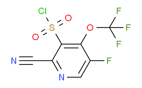 AM174153 | 1804670-92-5 | 2-Cyano-5-fluoro-4-(trifluoromethoxy)pyridine-3-sulfonyl chloride