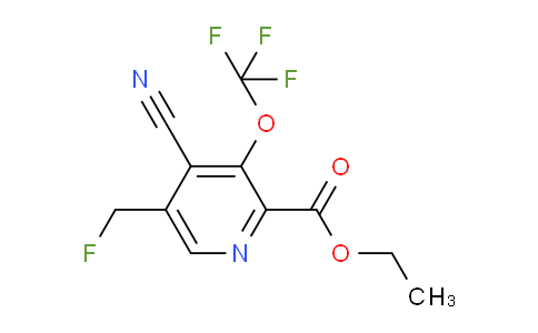 AM174154 | 1804341-59-0 | Ethyl 4-cyano-5-(fluoromethyl)-3-(trifluoromethoxy)pyridine-2-carboxylate
