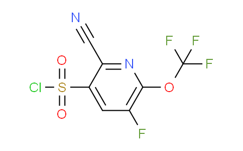 AM174156 | 1803650-94-3 | 2-Cyano-5-fluoro-6-(trifluoromethoxy)pyridine-3-sulfonyl chloride