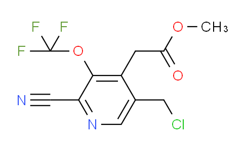 AM174168 | 1806110-96-2 | Methyl 5-(chloromethyl)-2-cyano-3-(trifluoromethoxy)pyridine-4-acetate