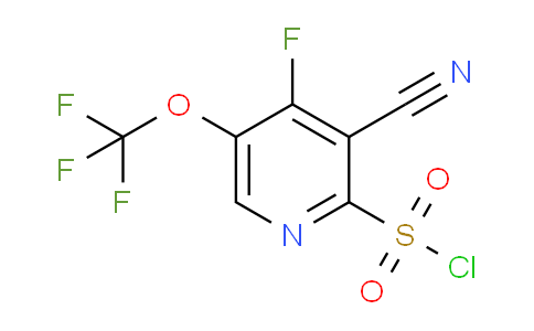 AM174170 | 1803954-80-4 | 3-Cyano-4-fluoro-5-(trifluoromethoxy)pyridine-2-sulfonyl chloride