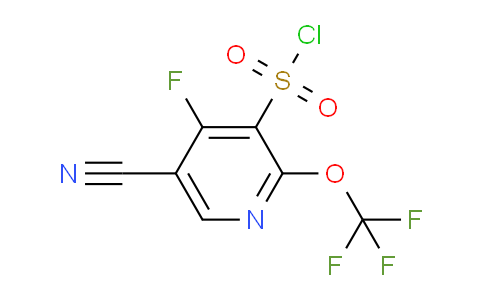 AM174171 | 1804814-95-6 | 5-Cyano-4-fluoro-2-(trifluoromethoxy)pyridine-3-sulfonyl chloride