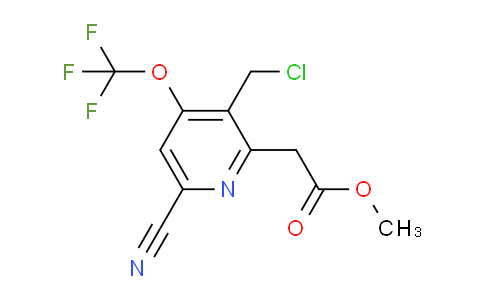 AM174173 | 1806168-80-8 | Methyl 3-(chloromethyl)-6-cyano-4-(trifluoromethoxy)pyridine-2-acetate