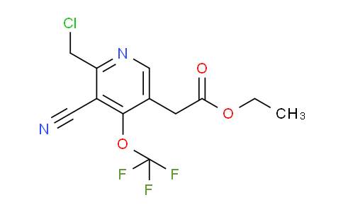 AM174175 | 1803956-81-1 | Ethyl 2-(chloromethyl)-3-cyano-4-(trifluoromethoxy)pyridine-5-acetate