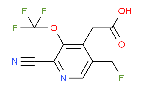 AM174176 | 1806114-30-6 | 2-Cyano-5-(fluoromethyl)-3-(trifluoromethoxy)pyridine-4-acetic acid