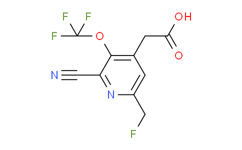 AM174180 | 1804806-46-9 | 2-Cyano-6-(fluoromethyl)-3-(trifluoromethoxy)pyridine-4-acetic acid