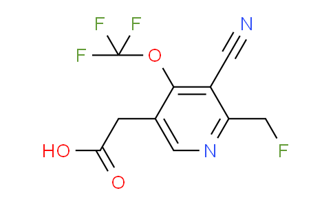 AM174185 | 1804338-39-3 | 3-Cyano-2-(fluoromethyl)-4-(trifluoromethoxy)pyridine-5-acetic acid