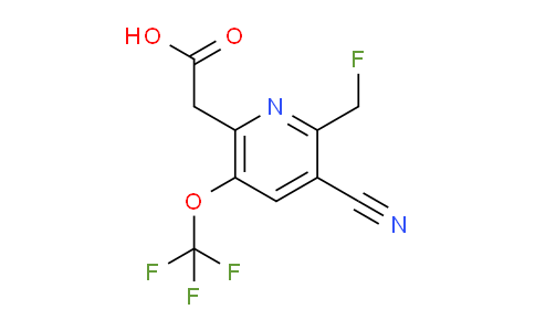 AM174186 | 1804341-87-4 | 3-Cyano-2-(fluoromethyl)-5-(trifluoromethoxy)pyridine-6-acetic acid