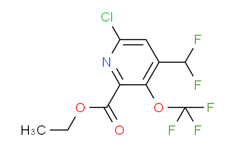 AM174187 | 1804662-44-9 | Ethyl 6-chloro-4-(difluoromethyl)-3-(trifluoromethoxy)pyridine-2-carboxylate