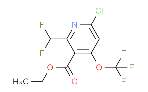 AM174194 | 1804556-27-1 | Ethyl 6-chloro-2-(difluoromethyl)-4-(trifluoromethoxy)pyridine-3-carboxylate