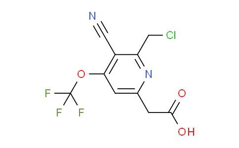 AM174201 | 1803662-64-7 | 2-(Chloromethyl)-3-cyano-4-(trifluoromethoxy)pyridine-6-acetic acid
