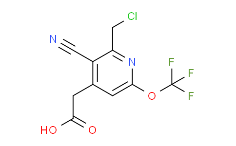 AM174204 | 1804643-44-4 | 2-(Chloromethyl)-3-cyano-6-(trifluoromethoxy)pyridine-4-acetic acid