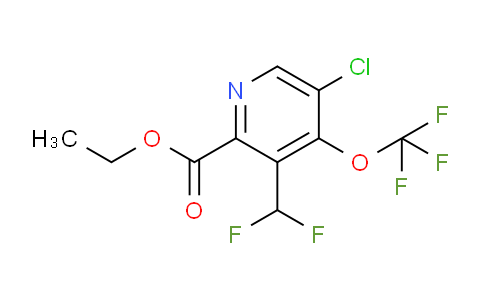 AM174209 | 1804556-35-1 | Ethyl 5-chloro-3-(difluoromethyl)-4-(trifluoromethoxy)pyridine-2-carboxylate