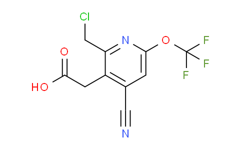 AM174211 | 1804345-09-2 | 2-(Chloromethyl)-4-cyano-6-(trifluoromethoxy)pyridine-3-acetic acid
