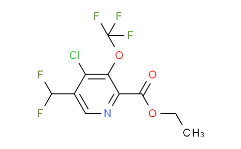 AM174214 | 1804556-62-4 | Ethyl 4-chloro-5-(difluoromethyl)-3-(trifluoromethoxy)pyridine-2-carboxylate