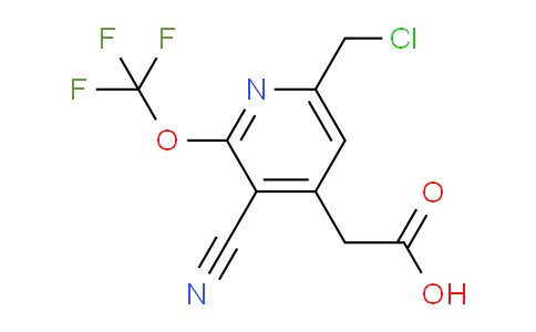 AM174216 | 1804643-46-6 | 6-(Chloromethyl)-3-cyano-2-(trifluoromethoxy)pyridine-4-acetic acid