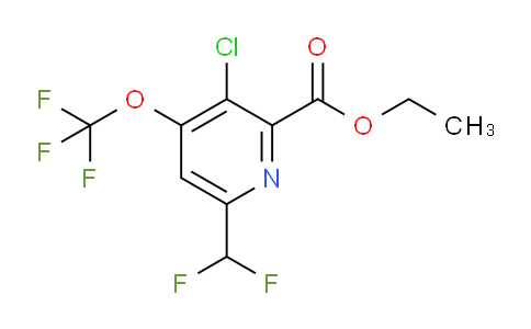AM174217 | 1806159-22-7 | Ethyl 3-chloro-6-(difluoromethyl)-4-(trifluoromethoxy)pyridine-2-carboxylate