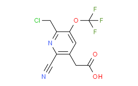 AM174219 | 1804345-18-3 | 2-(Chloromethyl)-6-cyano-3-(trifluoromethoxy)pyridine-5-acetic acid