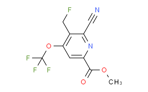 AM174221 | 1804734-39-1 | Methyl 2-cyano-3-(fluoromethyl)-4-(trifluoromethoxy)pyridine-6-carboxylate