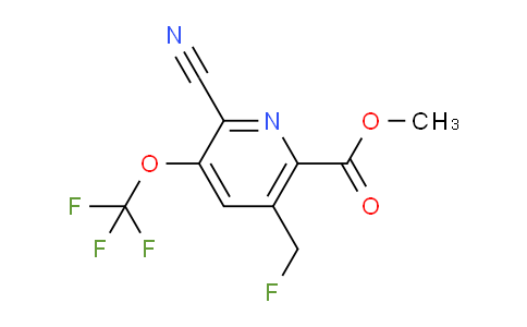 AM174229 | 1804734-46-0 | Methyl 2-cyano-5-(fluoromethyl)-3-(trifluoromethoxy)pyridine-6-carboxylate