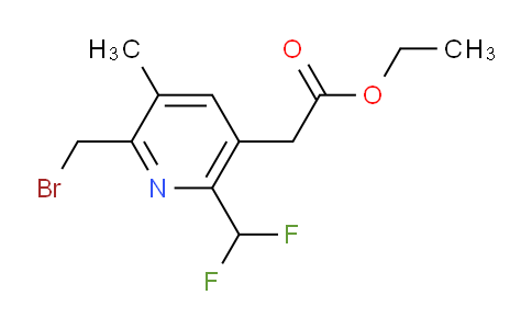 AM17423 | 1361900-05-1 | Ethyl 2-(bromomethyl)-6-(difluoromethyl)-3-methylpyridine-5-acetate