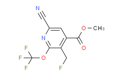 AM174231 | 1803947-84-3 | Methyl 6-cyano-3-(fluoromethyl)-2-(trifluoromethoxy)pyridine-4-carboxylate