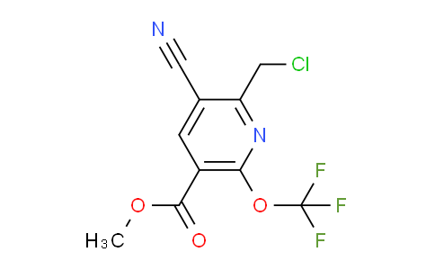 AM174235 | 1804324-50-2 | Methyl 2-(chloromethyl)-3-cyano-6-(trifluoromethoxy)pyridine-5-carboxylate