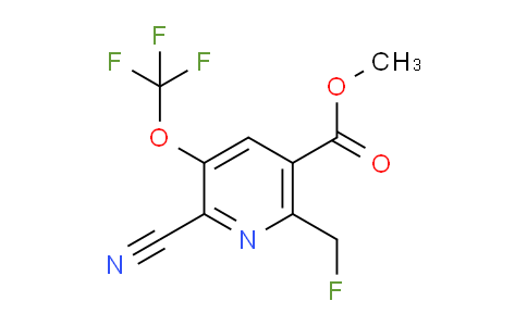 AM174237 | 1806249-11-5 | Methyl 2-cyano-6-(fluoromethyl)-3-(trifluoromethoxy)pyridine-5-carboxylate
