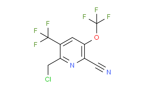 AM174238 | 1804335-76-9 | 2-(Chloromethyl)-6-cyano-5-(trifluoromethoxy)-3-(trifluoromethyl)pyridine