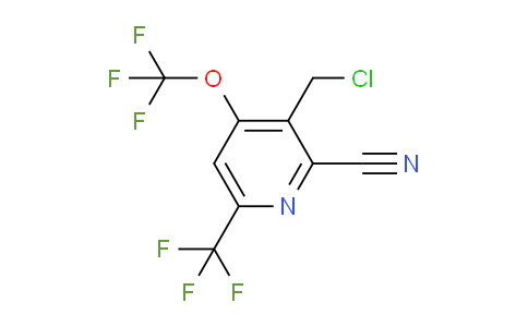 AM174241 | 1804335-85-0 | 3-(Chloromethyl)-2-cyano-4-(trifluoromethoxy)-6-(trifluoromethyl)pyridine