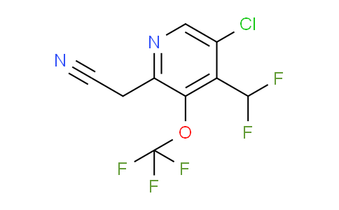 AM174246 | 1804719-31-0 | 5-Chloro-4-(difluoromethyl)-3-(trifluoromethoxy)pyridine-2-acetonitrile
