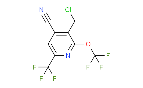 AM174247 | 1804448-54-1 | 3-(Chloromethyl)-4-cyano-2-(trifluoromethoxy)-6-(trifluoromethyl)pyridine