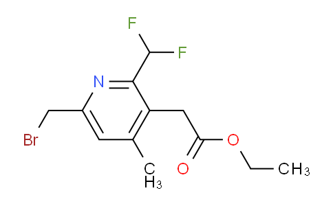 AM17425 | 1361883-52-4 | Ethyl 6-(bromomethyl)-2-(difluoromethyl)-4-methylpyridine-3-acetate