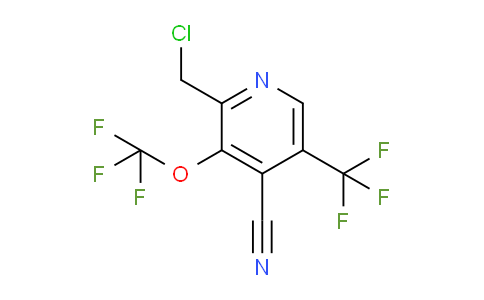 AM174250 | 1804451-94-2 | 2-(Chloromethyl)-4-cyano-3-(trifluoromethoxy)-5-(trifluoromethyl)pyridine