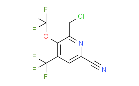 AM174258 | 1804302-15-5 | 2-(Chloromethyl)-6-cyano-3-(trifluoromethoxy)-4-(trifluoromethyl)pyridine