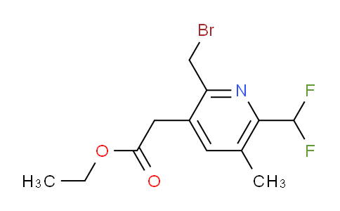 AM17426 | 1361751-44-1 | Ethyl 2-(bromomethyl)-6-(difluoromethyl)-5-methylpyridine-3-acetate