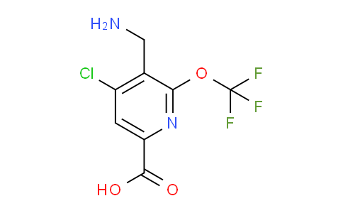 AM174273 | 1804554-13-9 | 3-(Aminomethyl)-4-chloro-2-(trifluoromethoxy)pyridine-6-carboxylic acid