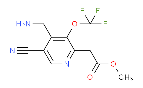 AM174275 | 1804784-92-6 | Methyl 4-(aminomethyl)-5-cyano-3-(trifluoromethoxy)pyridine-2-acetate