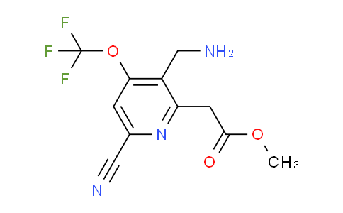 AM174278 | 1804785-01-0 | Methyl 3-(aminomethyl)-6-cyano-4-(trifluoromethoxy)pyridine-2-acetate