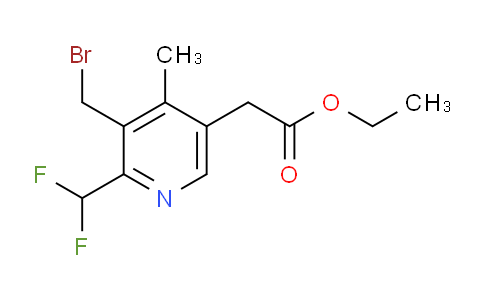 AM17428 | 1361499-42-4 | Ethyl 3-(bromomethyl)-2-(difluoromethyl)-4-methylpyridine-5-acetate