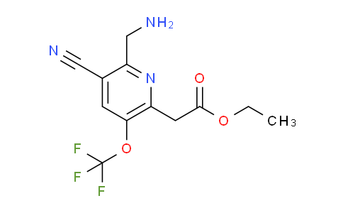 AM174282 | 1804451-07-7 | Ethyl 2-(aminomethyl)-3-cyano-5-(trifluoromethoxy)pyridine-6-acetate