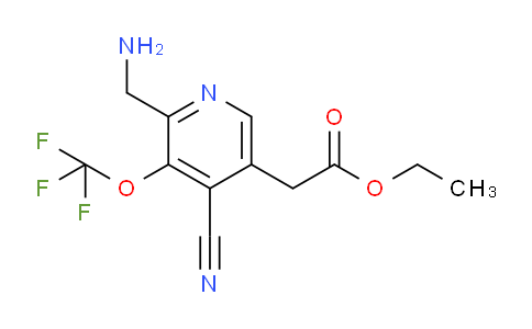 AM174284 | 1803942-02-0 | Ethyl 2-(aminomethyl)-4-cyano-3-(trifluoromethoxy)pyridine-5-acetate