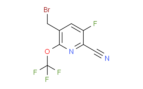 AM174288 | 1804713-06-1 | 5-(Bromomethyl)-2-cyano-3-fluoro-6-(trifluoromethoxy)pyridine
