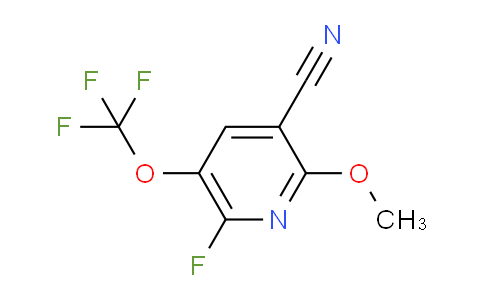 AM174291 | 1806158-13-3 | 3-Cyano-6-fluoro-2-methoxy-5-(trifluoromethoxy)pyridine