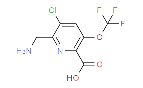 AM174293 | 1803635-13-3 | 2-(Aminomethyl)-3-chloro-5-(trifluoromethoxy)pyridine-6-carboxylic acid