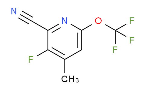AM174294 | 1804562-57-9 | 2-Cyano-3-fluoro-4-methyl-6-(trifluoromethoxy)pyridine
